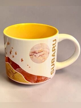 Subaru Limited Edition velvet mountains Japanese Seasonal Mug